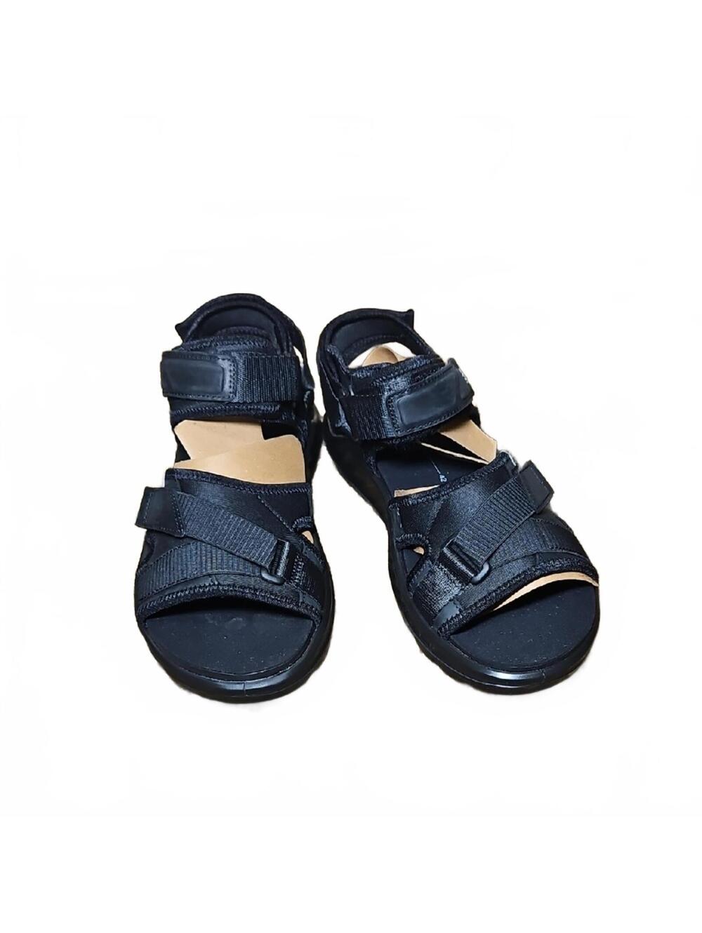 Ecco Exowrap | Black Mens Sandals | 8-8.5
